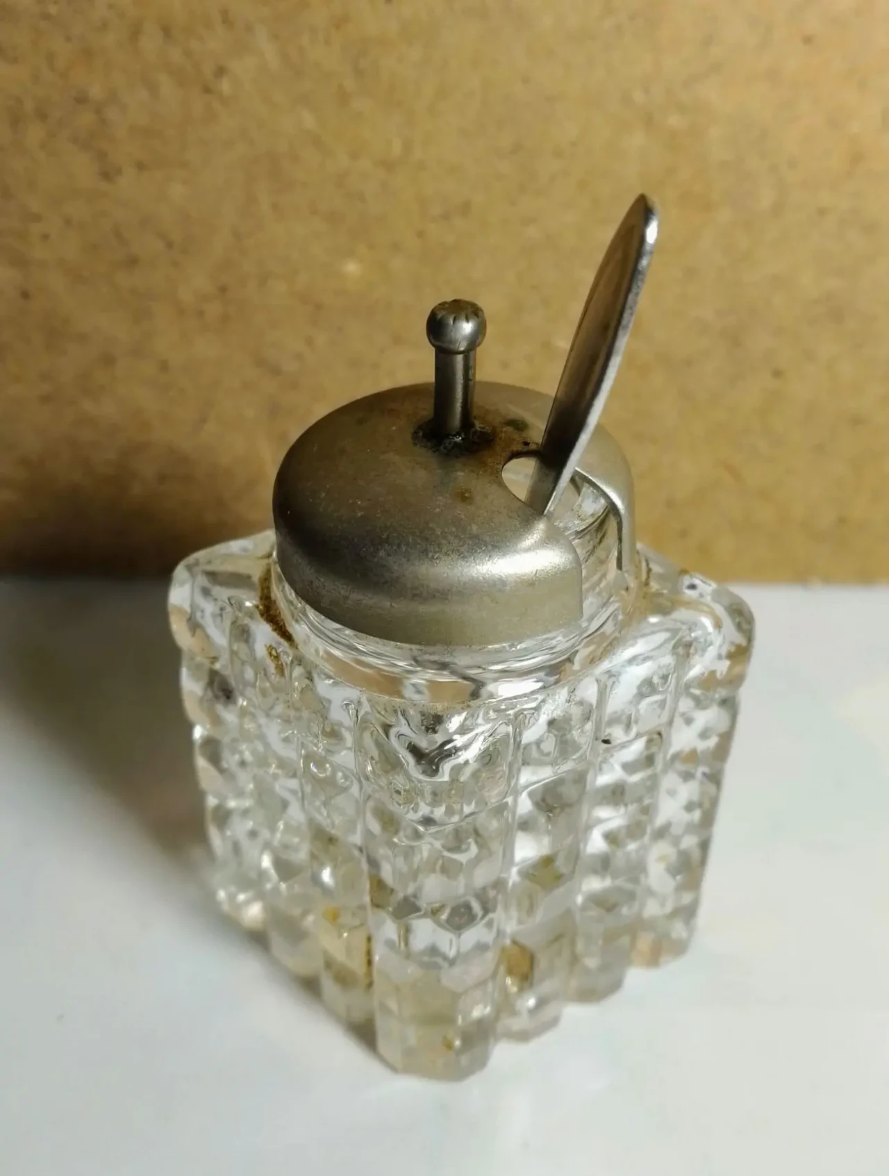 Баночка для горчицы и мини ложечка, солонка, мерный стакан, для кухни 2