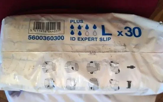 Памперсы Подгузники підгузки для взрослых Id Slip L 30 шт. новые 3