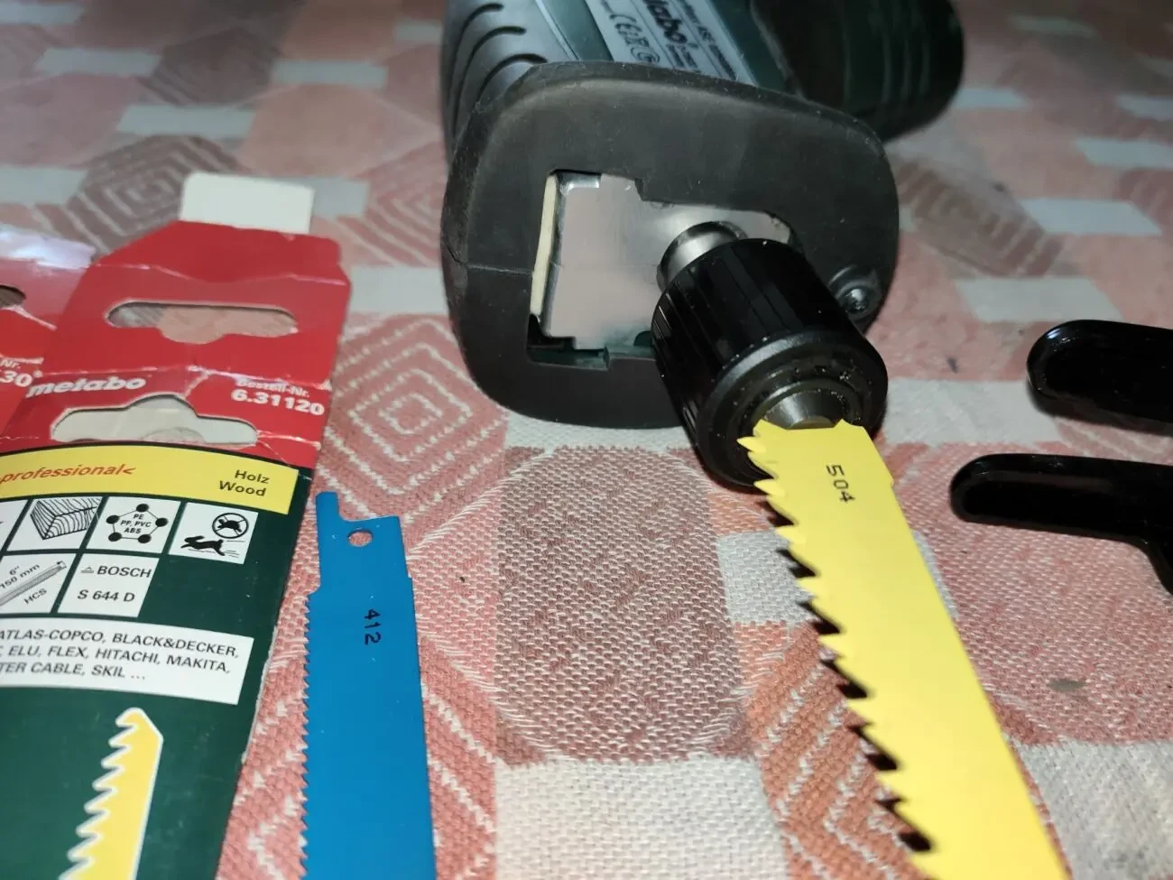Аккумуляторная сабельная пила Metabo Power Maxx ASE 602264500 3