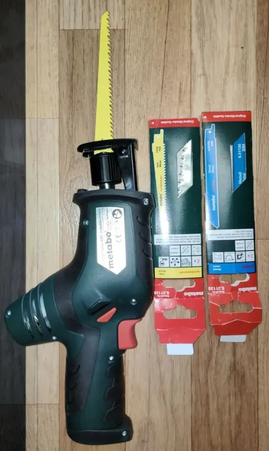 Аккумуляторная сабельная пила Metabo Power Maxx ASE 602264500 2
