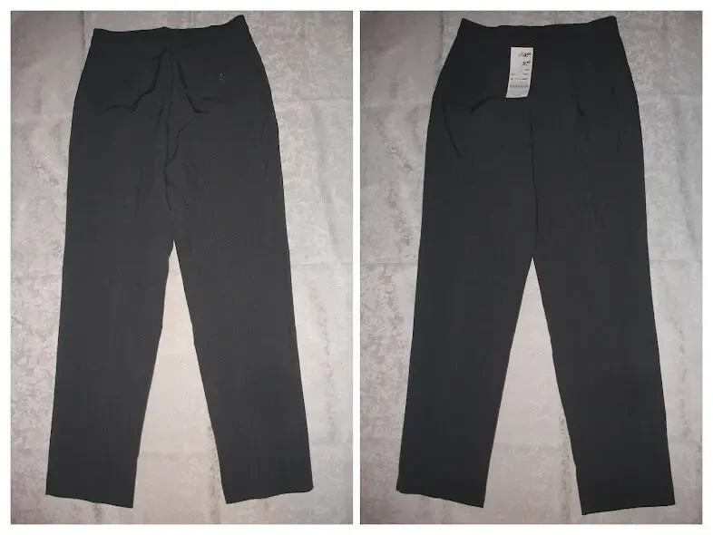 ШТАНИ/брюки 44 р. Сірі, НОВІ. Класичні. Поліестер. Жіночі.