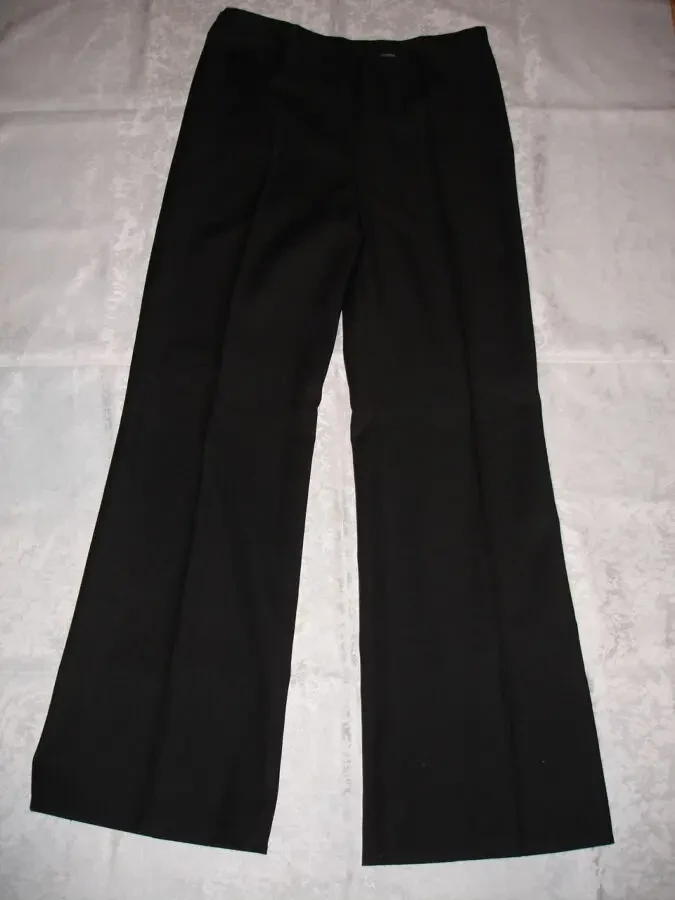 ШТАНИ/брюки 44-46 р. ЧОРНІ. Жіночі. Класика.