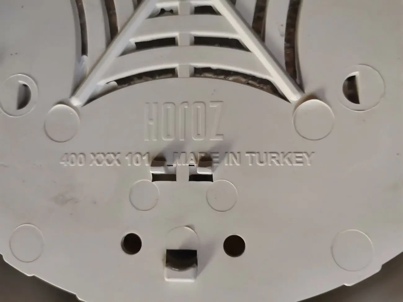 Світильник пластиковий Horoz Уфо Роза Вітрів біла 5