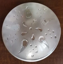 Світильник пластиковий Horoz Уфо Роза Вітрів біла