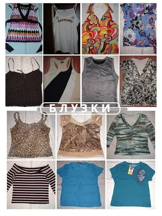 БЛУЗА/блузка 46 р. БРЕНДОВА. Багатобарвна. НАТУРАЛЬНА. Спина відкрита. 8