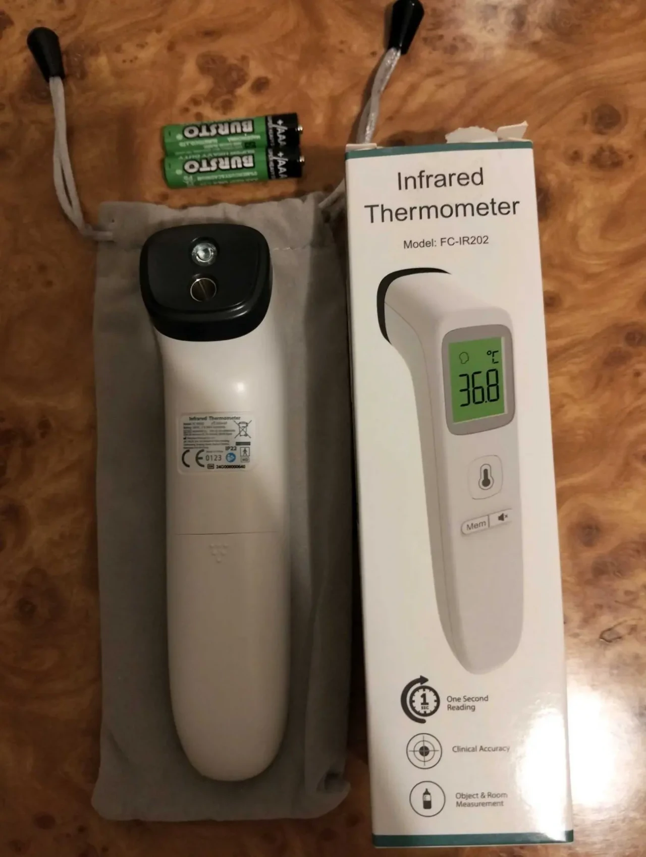 Бесконтактный инфракрасный термометр модели FC-IR202 2