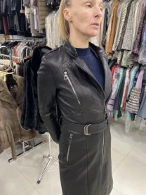 Плащ жіночий,шкіра джамбо