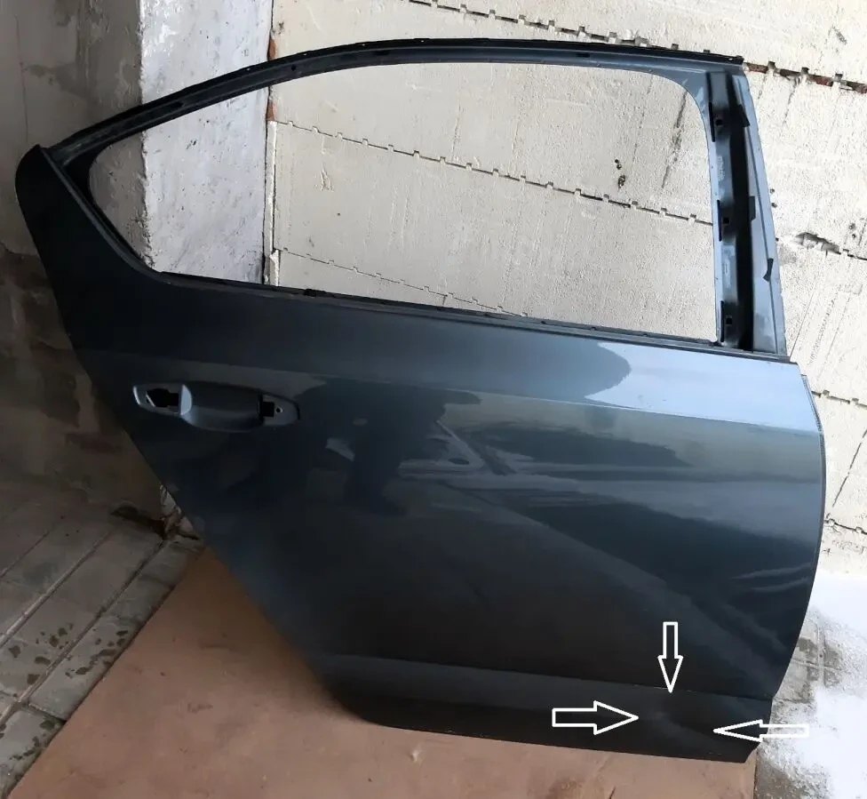 Skoda Octavia Дверь задняя правая 5E5833052B 5E5833052 2