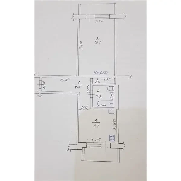 Сдам 1к кв проспект Гагарина, Одесская, 3/9 9