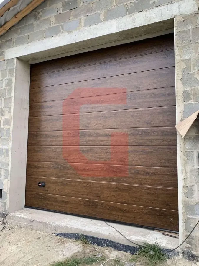 Гаражні секційні ворота GANT  Монтаж та Сервіс  Київ та обл 5