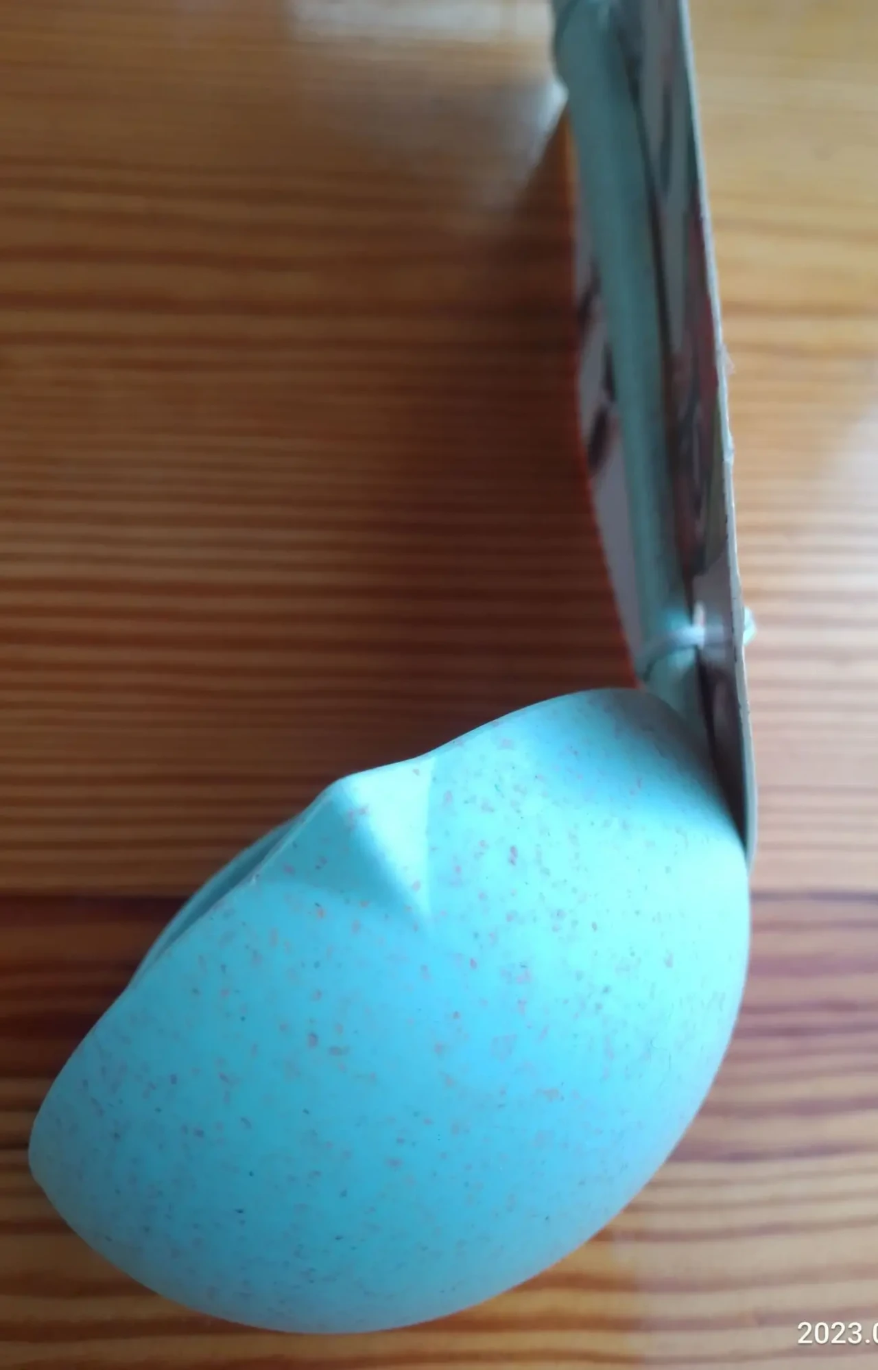 Бирюзовая шумовка ложка половник и венчик нейлон пластик 5