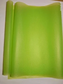 Силиконовый коврик подставка на кухню 50 на 150 см салатовая зеленая