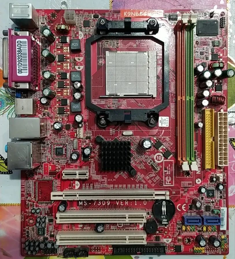 Материнская плата MSI K9N6SGM-V MS-7309 VER. 1.0 (не рабочая)