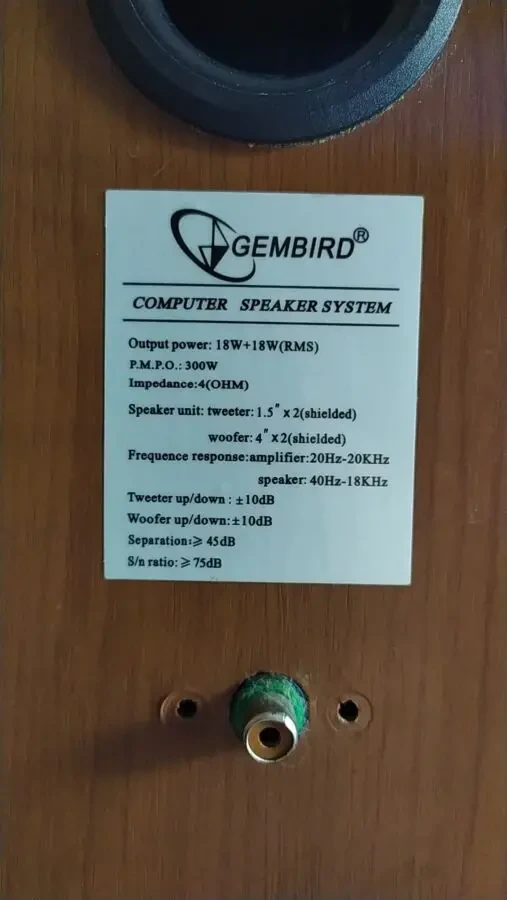 Активные колонки Gembird WCS-600 4