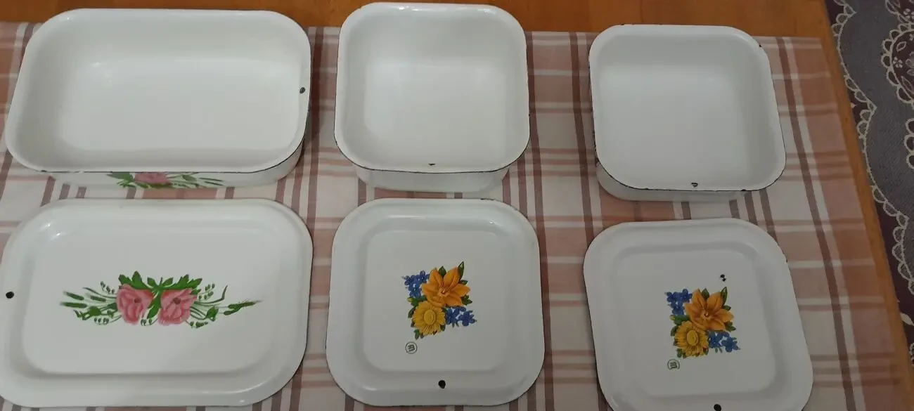 Ёмкость для хранения продуктов. Ретро 4