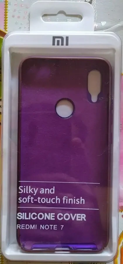 Бампер силиконовый для Xiaomi Redmi Note 7