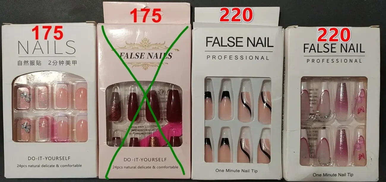 Ногти накладные (френч)