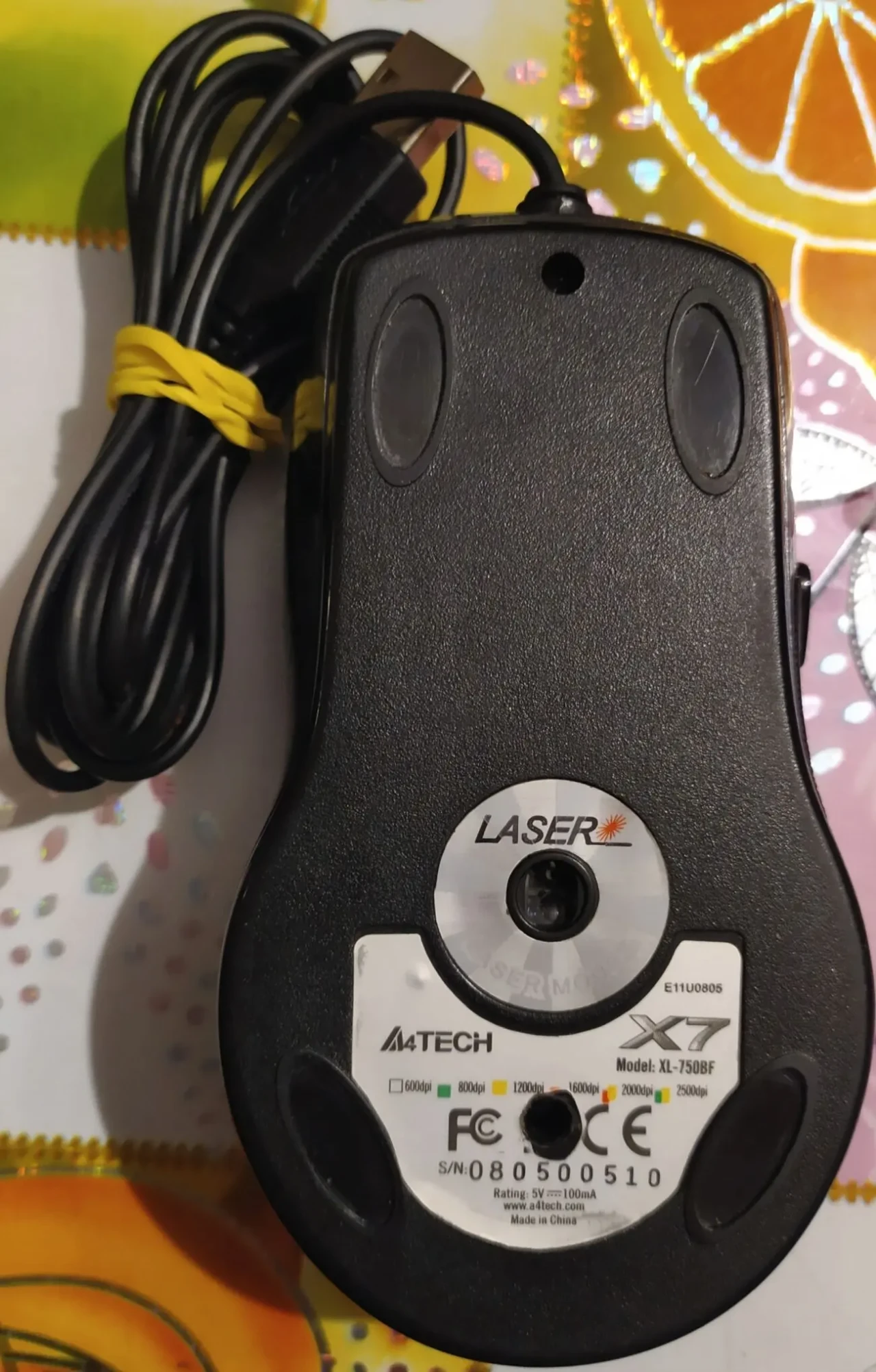 Мышка A4 Tech X7 XL-750BF (не работает двойной клик) 2