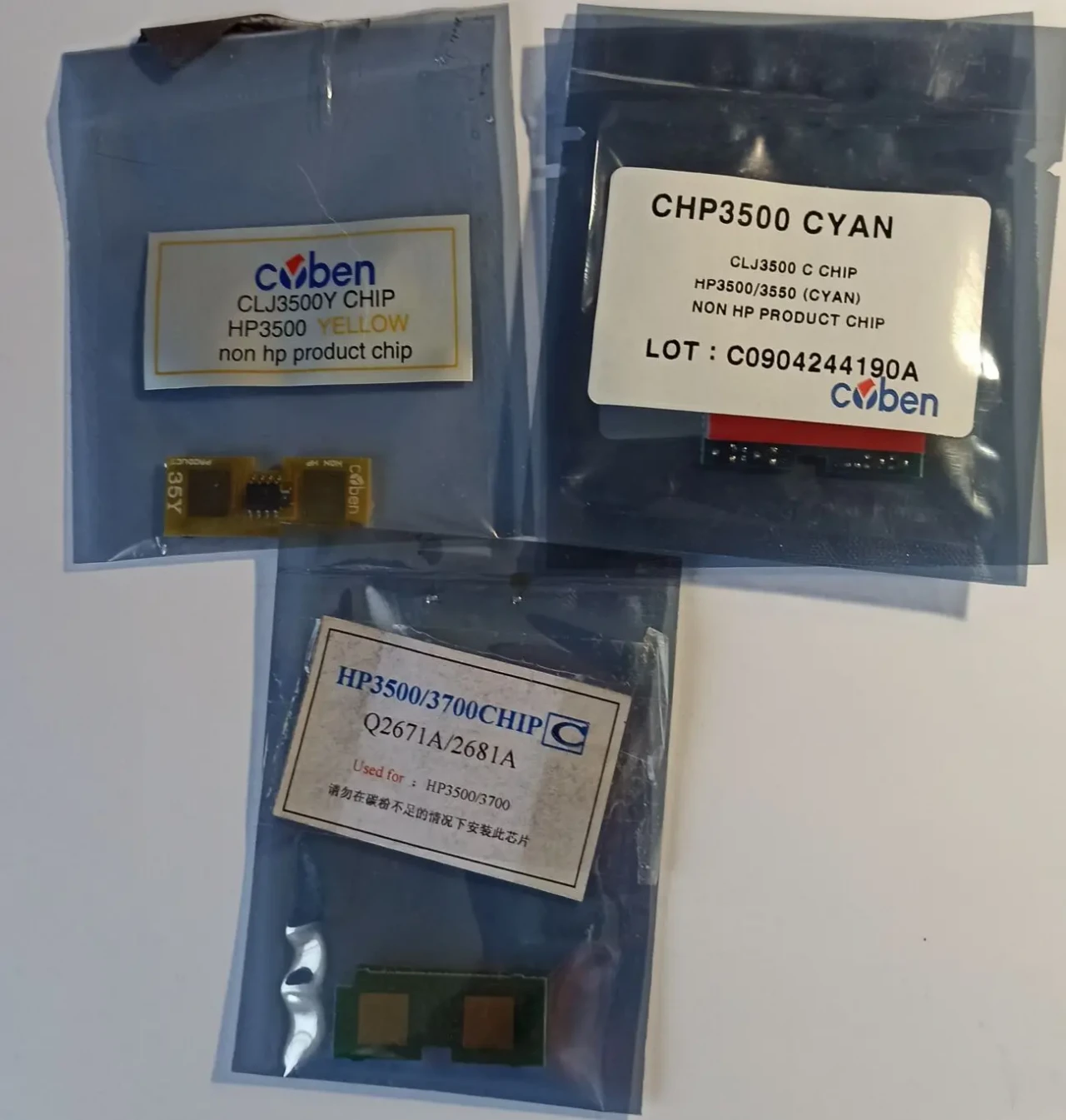 Чіп для HP 3500/ 3550 - HP 308