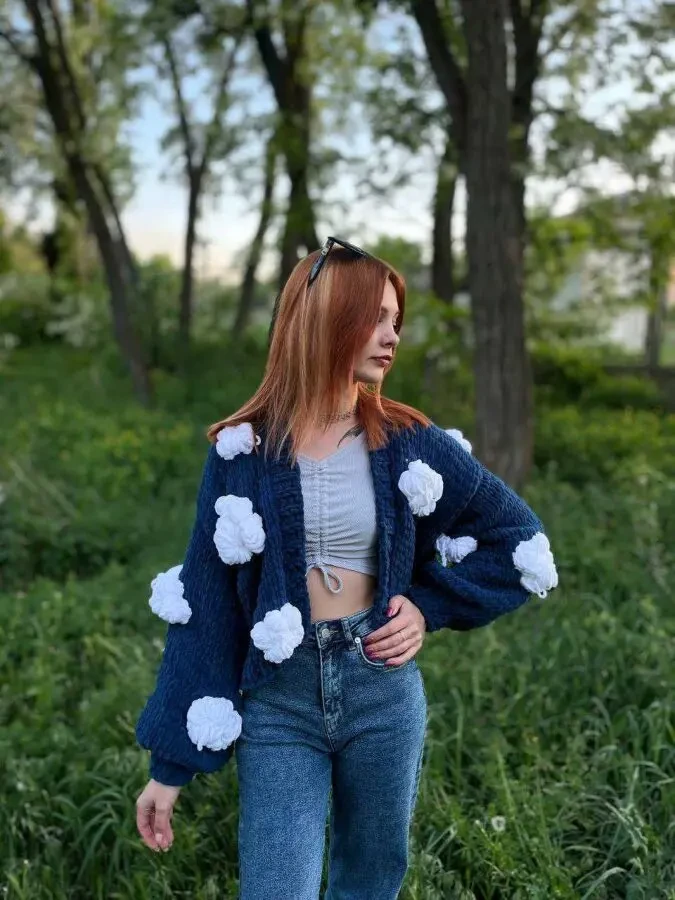 Кардиган плюшевий