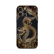 ЧОХОЛ ДЛЯ IPHONE ЗОЛОТИЙ ДРАКОН ПЕЧЕРА