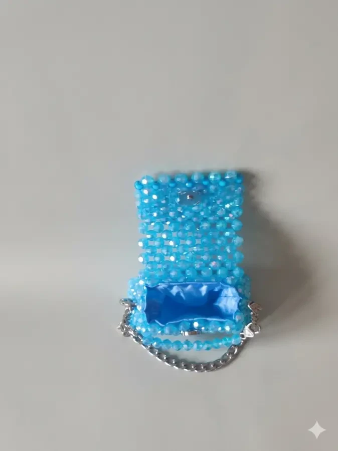 Crystal Sky Bead Bag  Твоя ідеальна блакитна хмаринка 6