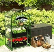 Кімнатна міні теплиця Прозора 50 х 70 х 125 см
