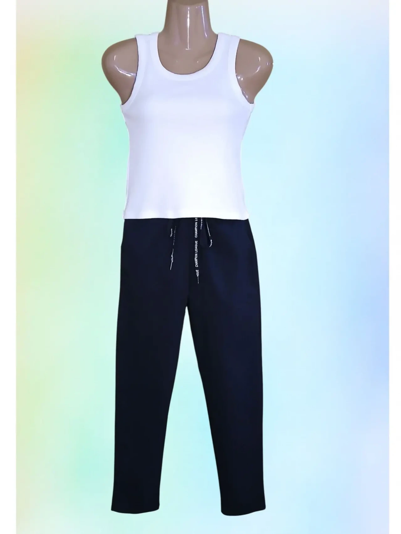 Штани жіночі обтягуючі звужені зі стрейчем 3