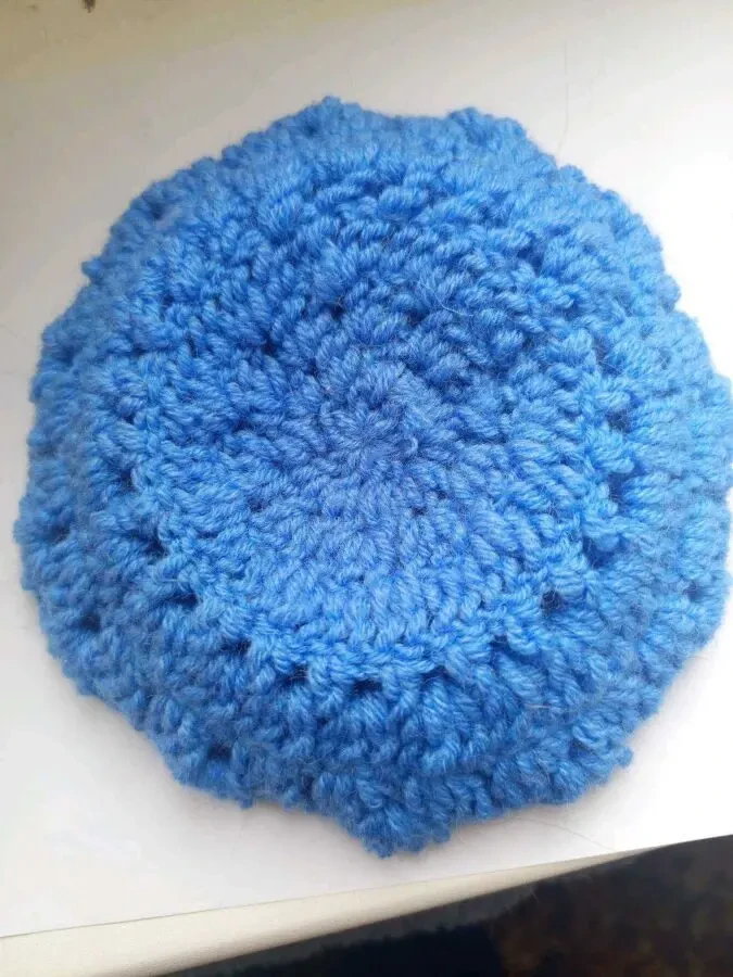 Подставка вязанная 2