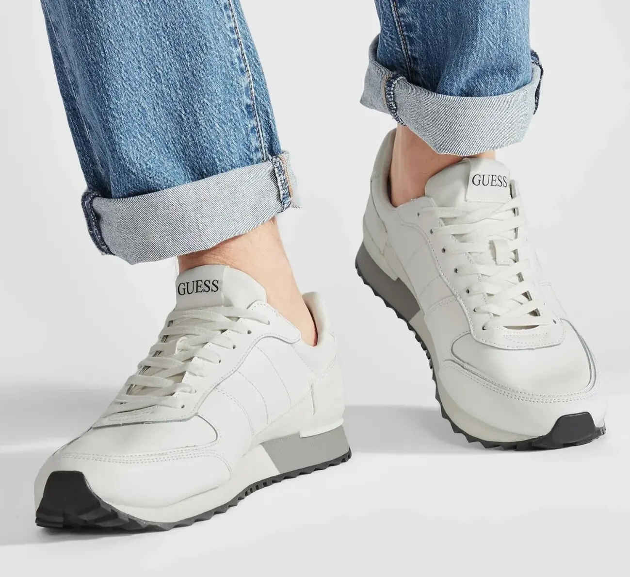 Кросівки шкіряні Guess кроссовки из натуральной кожи, розмір 42 7