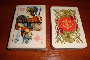 Игральные карты Исторические /КЦП/, 1991 г.