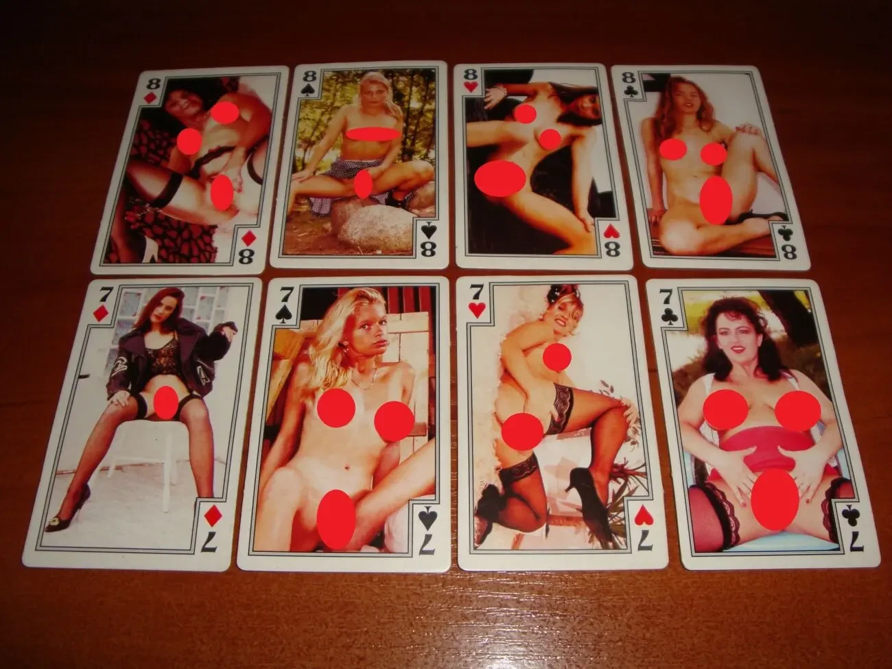 Игральные карты Красавицы 4 5