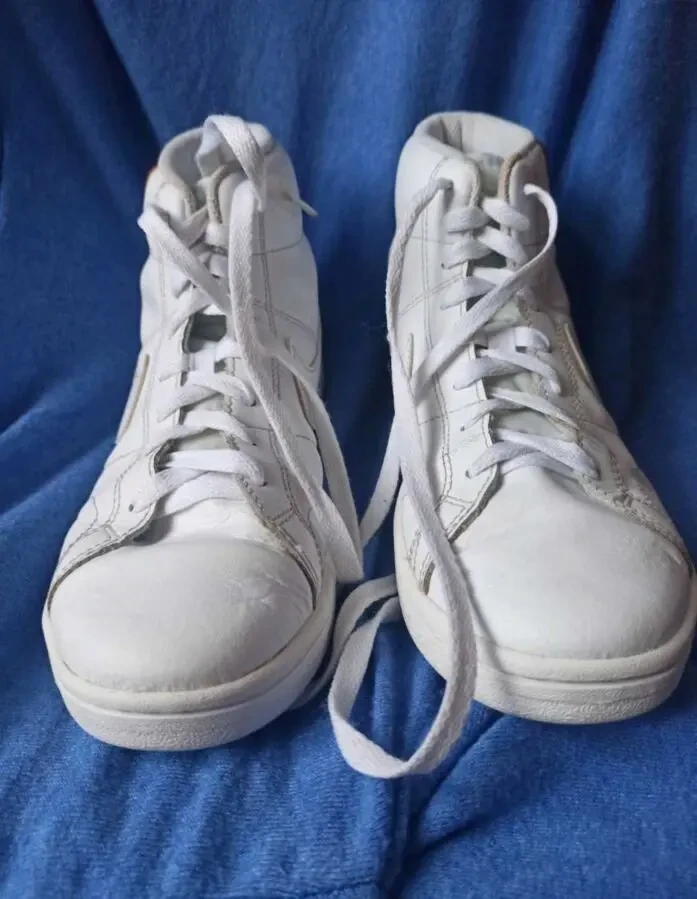 Кожаные хайтопы Wmns Nike Court Royale 2 Mid.39р(25.5/26 см) 5