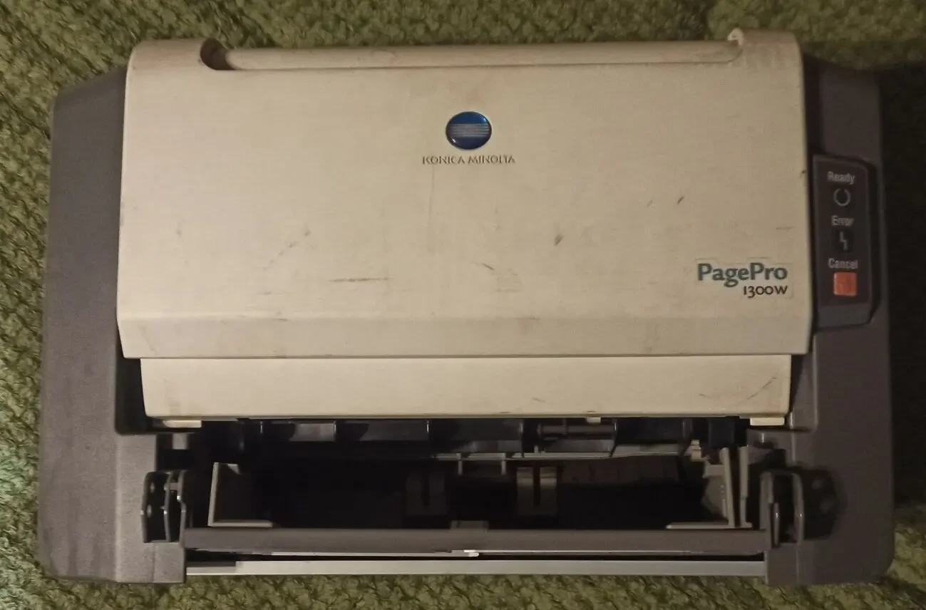 Minolta PagePro 1300w, 1350w по запчастинам
