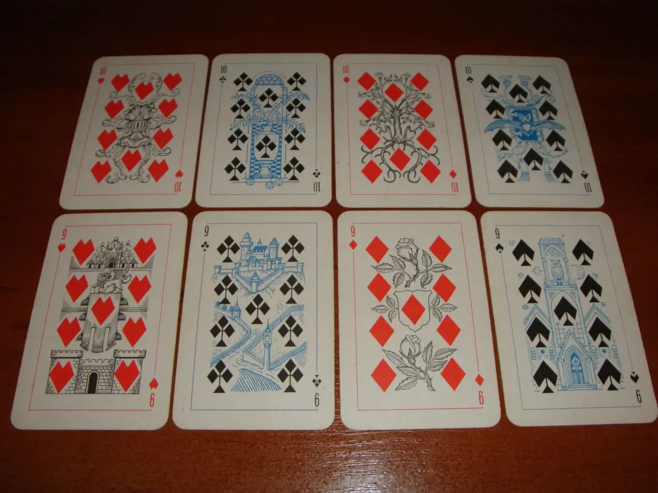 Игральные карты Театральные (Оперные), 1990 г. 4