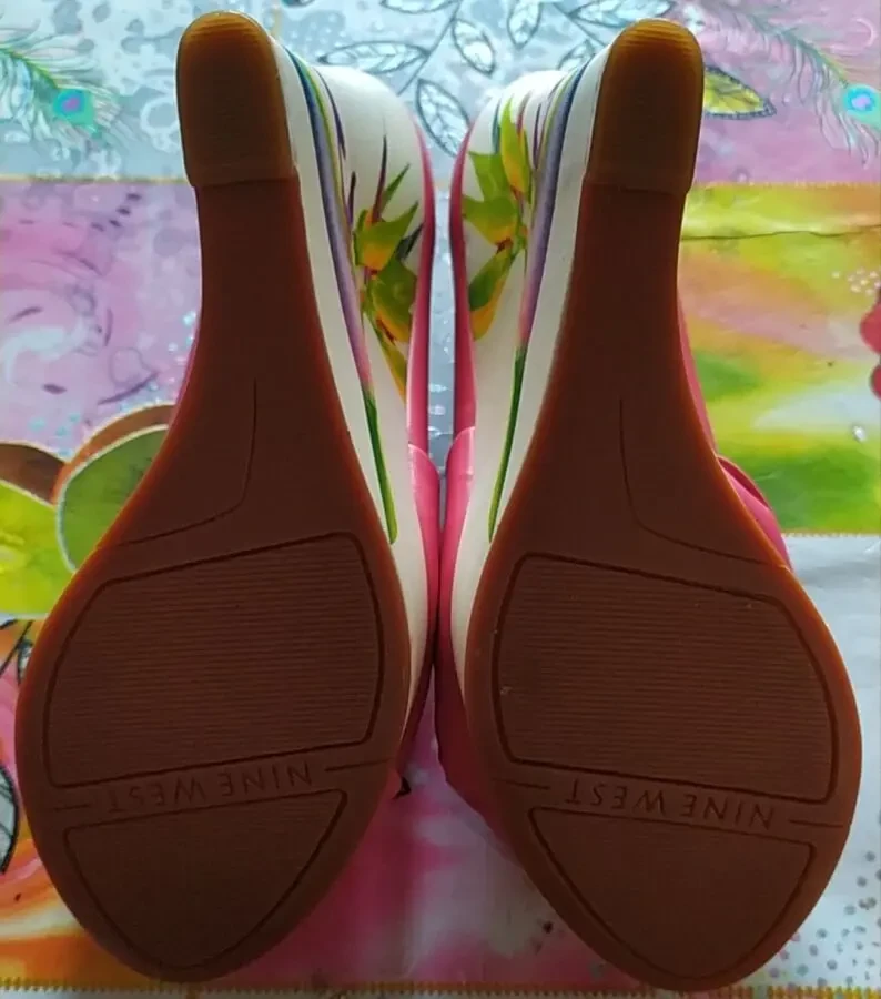 Туфли на танкетке NINE WEST 4