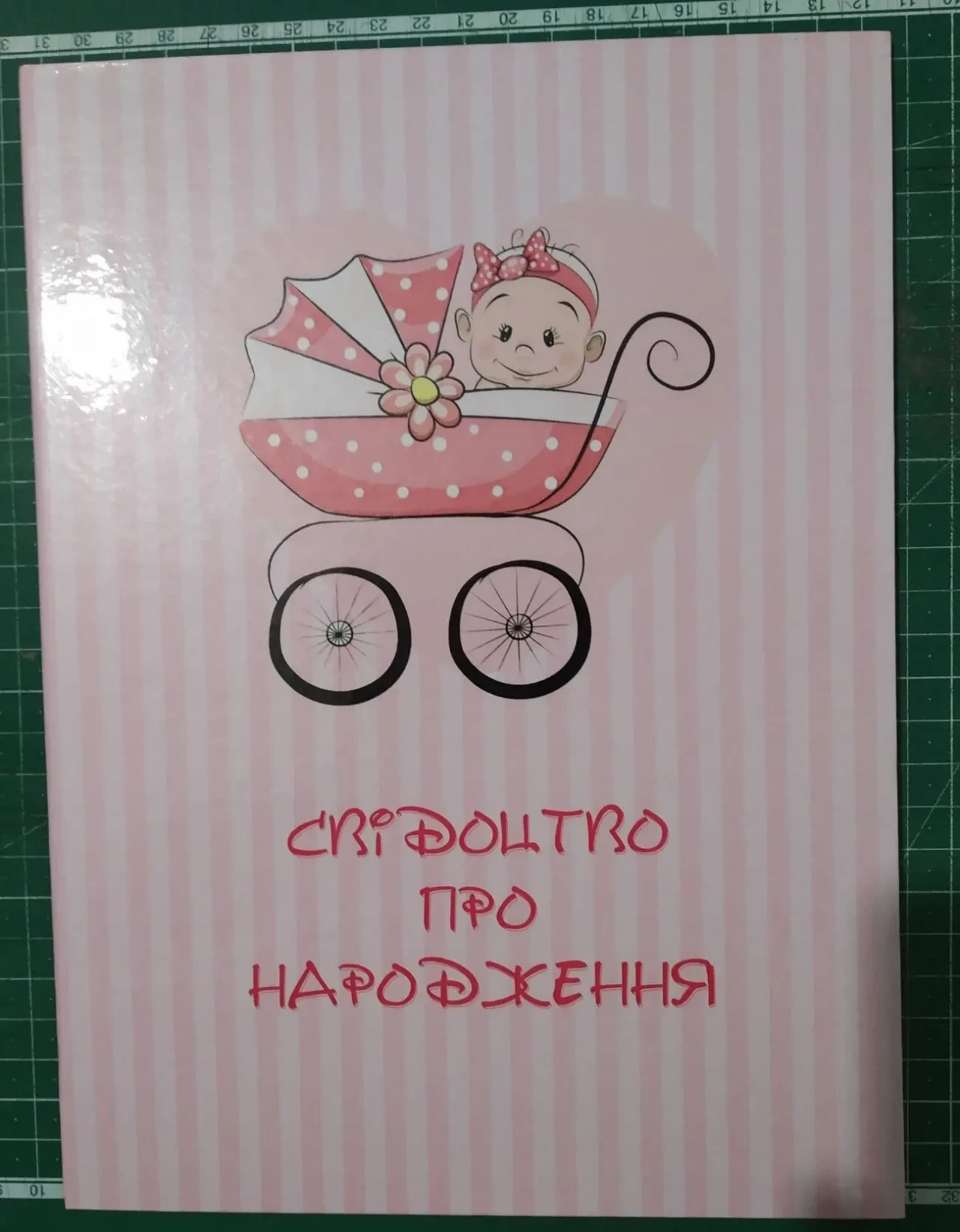 Обкладинка для Свідоцтва про народження 2