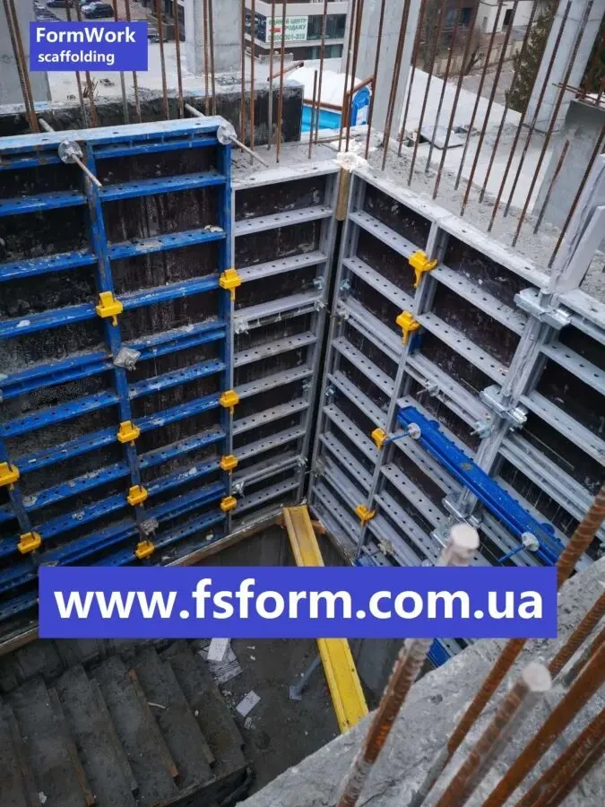 Опалубка будівельна FSform, Опалубка вертикальна, горизонтальна 5