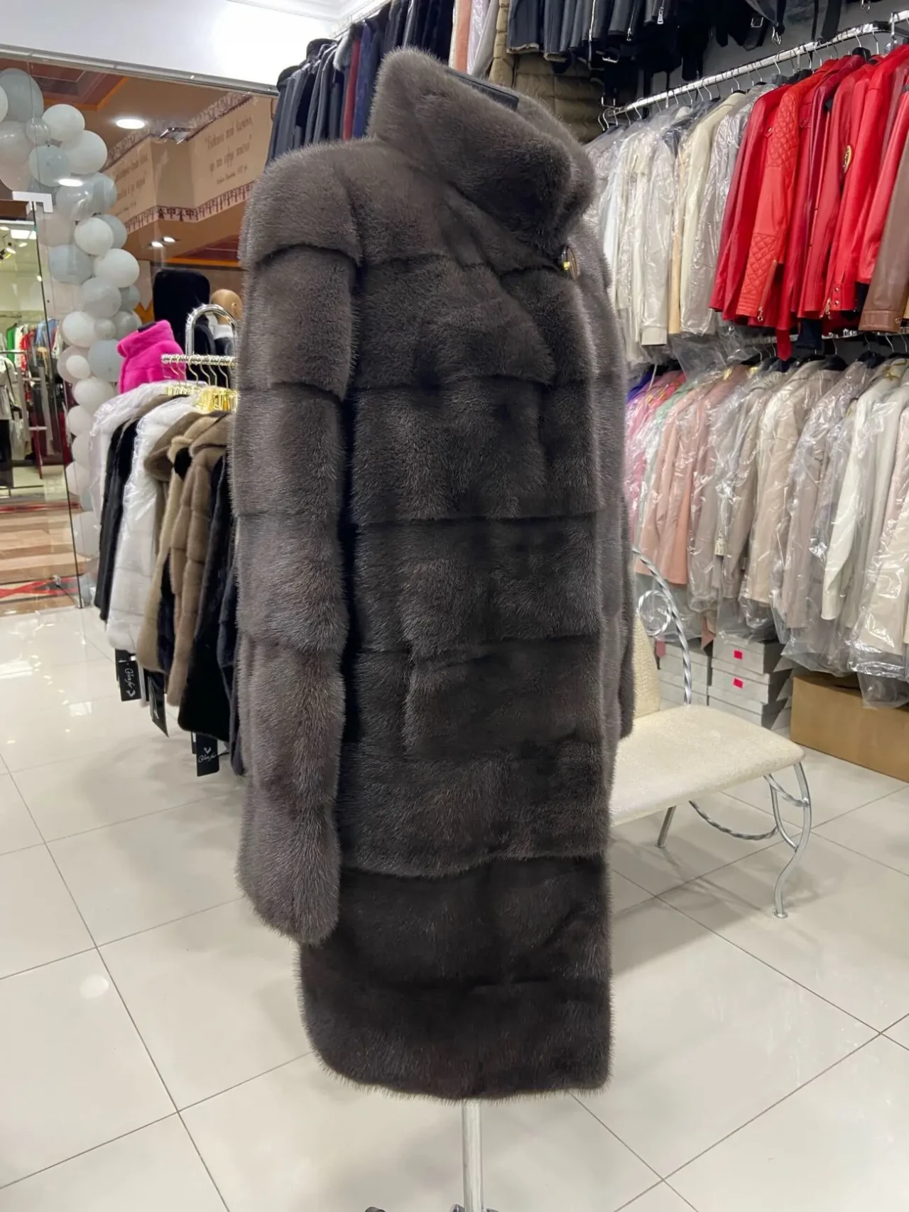 Норкова шуба Греція,поперечка на стійку