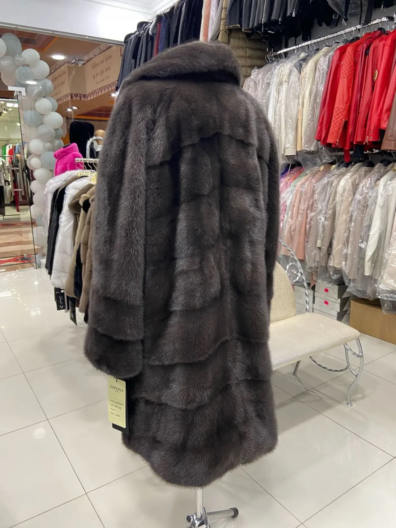 Норкова шуба Греція,Англійський комір 2