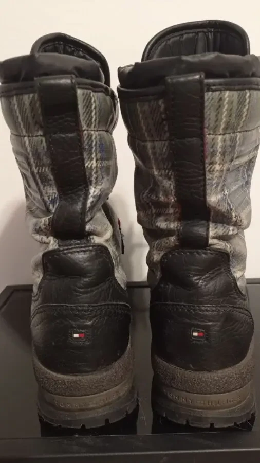 Сапоги Tommy Hilfiger с утеплением на широкую ногу 3