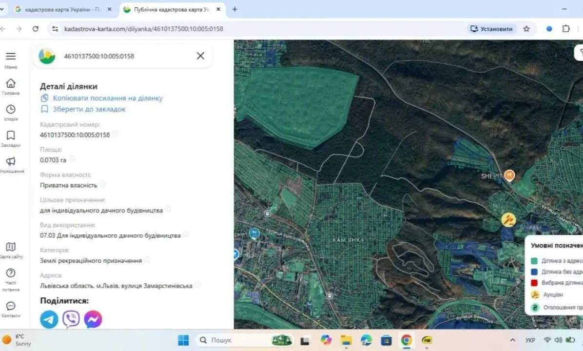 Земельна ділянка під забудову чи під інвестицію 6