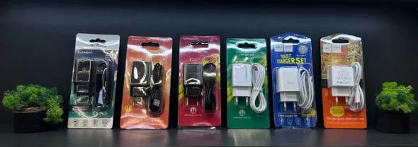 Зарядні пристрої Hoco, Borofone, Tornado — доступні ціни, великий вибі