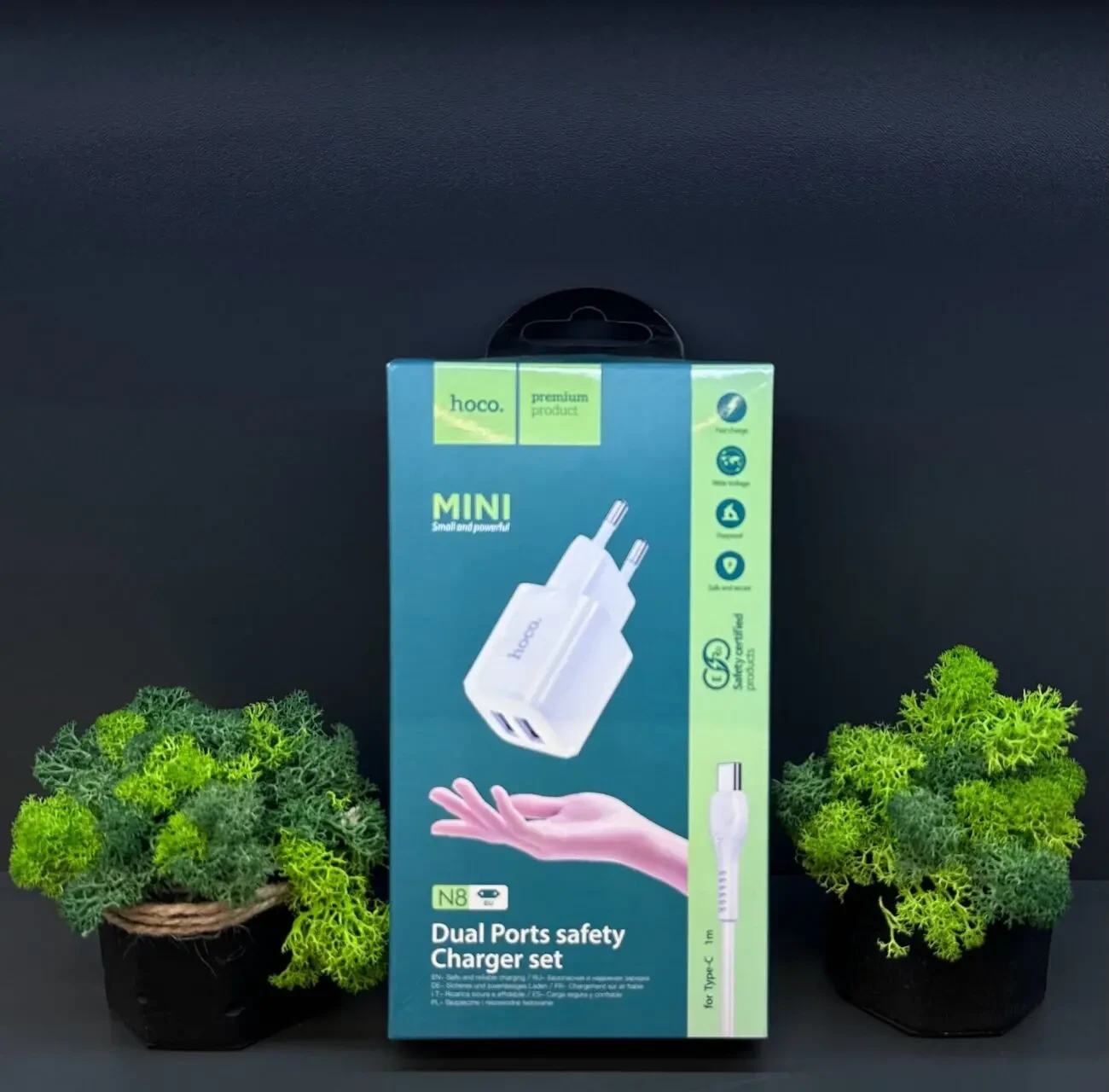 Швидкі зарядні пристрої Hoco, LDNIO, Tornado — QC3.0 / PD 20W 7