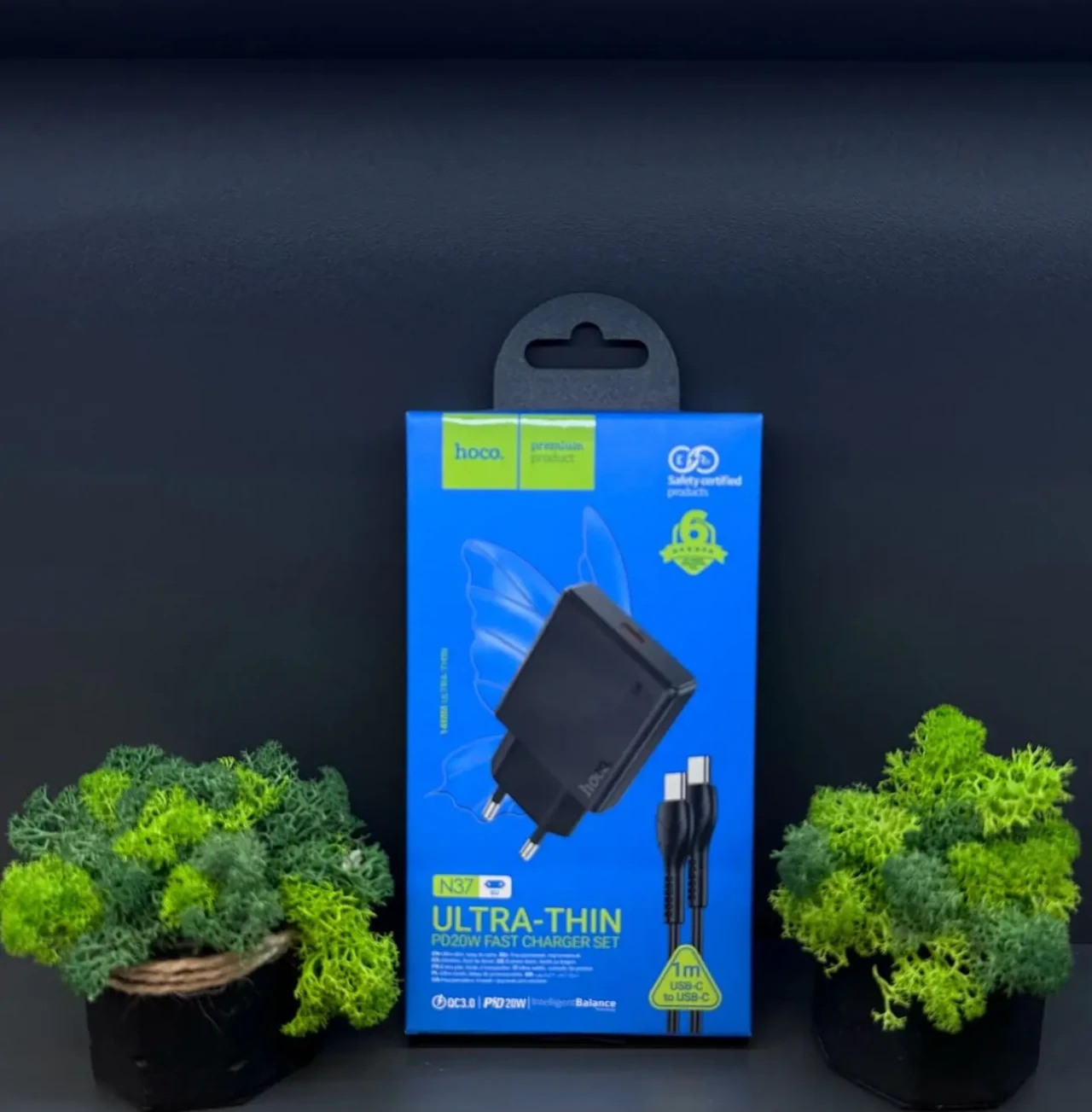 Швидкі зарядні пристрої Hoco, LDNIO, Tornado — QC3.0 / PD 20W 2