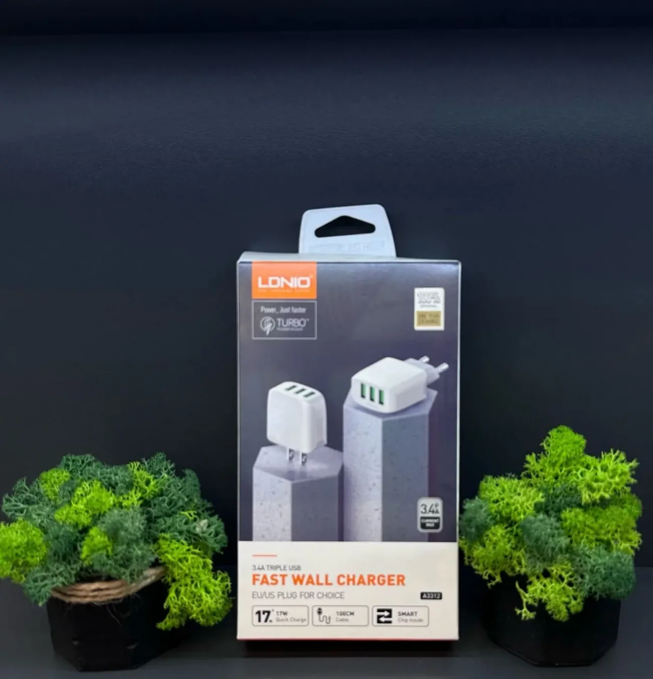 Швидкі зарядні пристрої Hoco, LDNIO, Tornado — QC3.0 / PD 20W 3