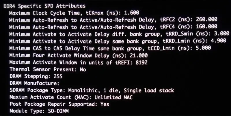 OffTek jedec ram 260pin dram 8gb ddr4 2666mts so-dimm 1.200mv 1Rx8 pc4 7