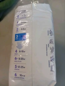 Підгузки дитячі Bella Baby Happy 3 Midi 5-9 кг 32 шт.