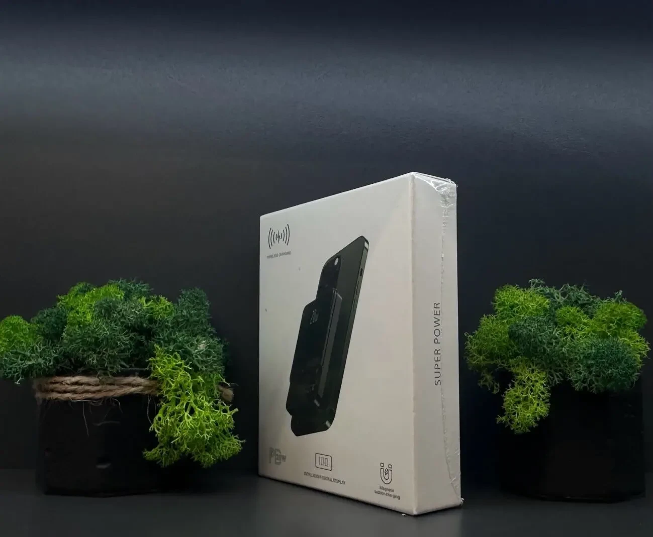 Powerbank Q9 Plus 10000 mAh MagSafe  Бездротова зарядка  iPhone 2