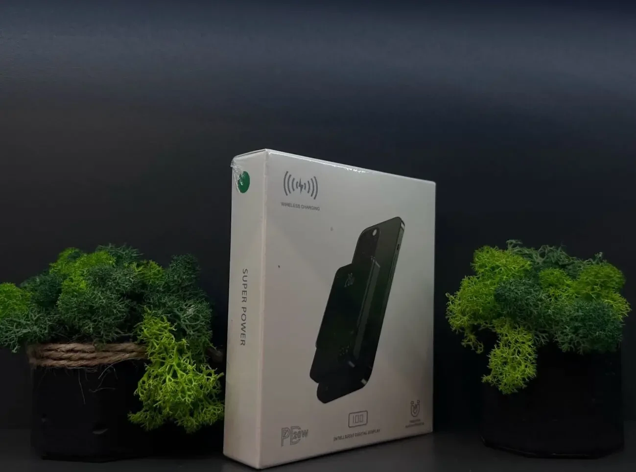 Павербанк Q9 Plus 10000 MagSafe  Магнітний для iPhone 5